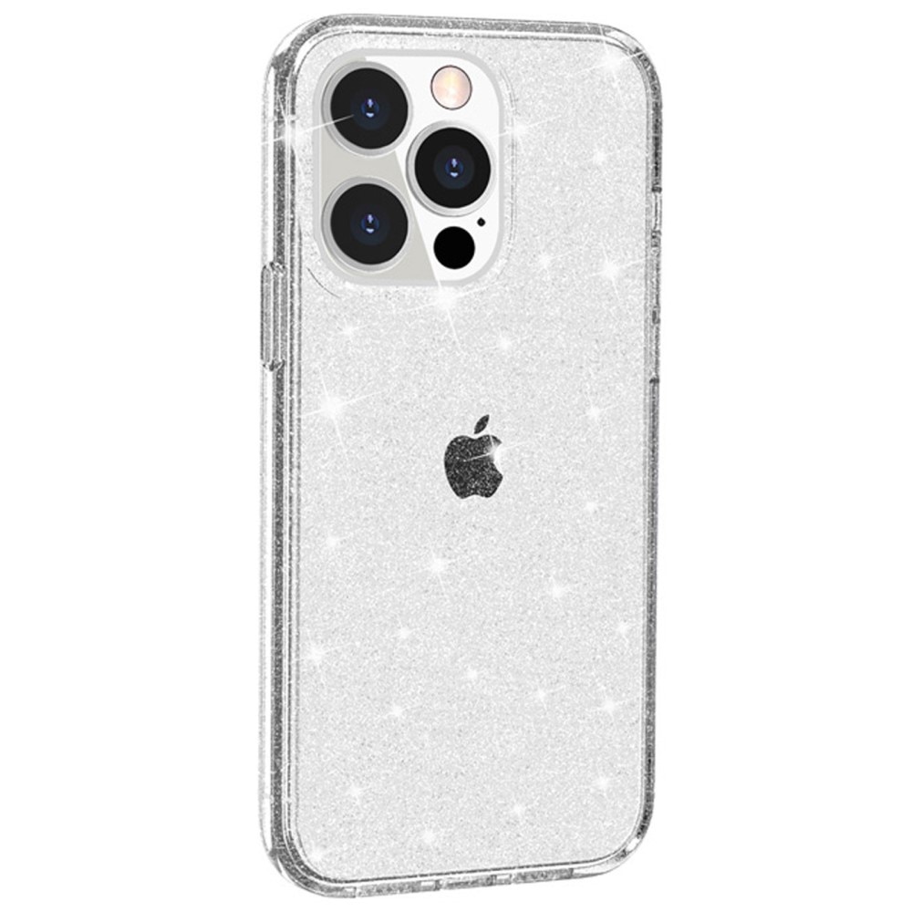 Liquid Glitter Case iPhone 15 Pro durchsichtig