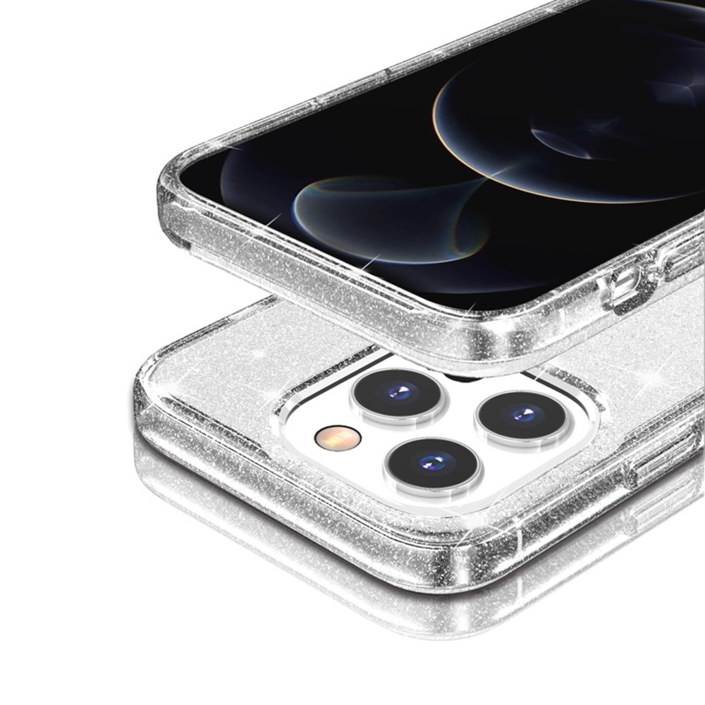 Liquid Glitter Case iPhone 15 Pro durchsichtig