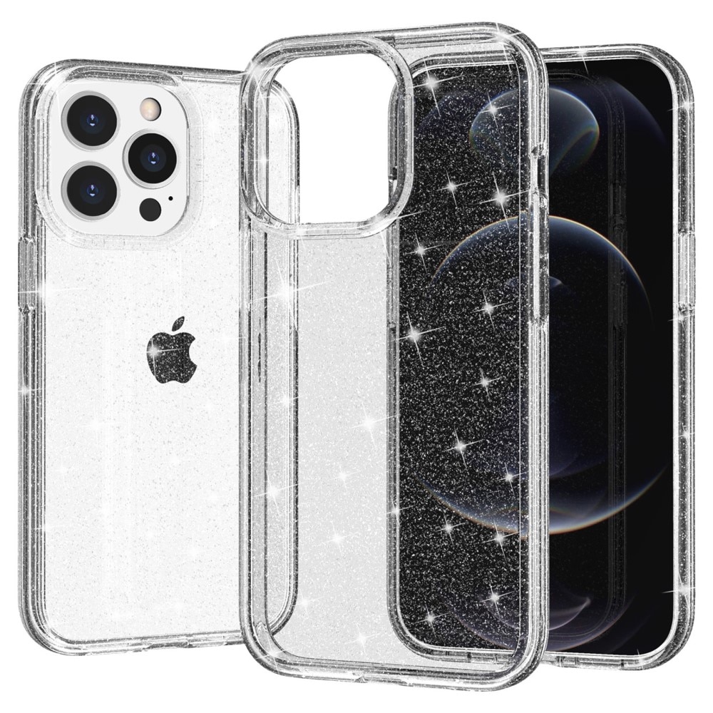 Liquid Glitter Case iPhone 15 Pro durchsichtig