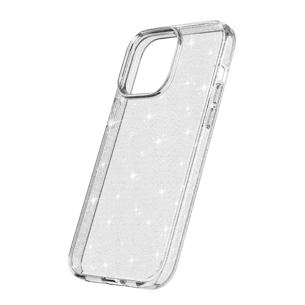 Liquid Glitter Case iPhone 15 Pro durchsichtig
