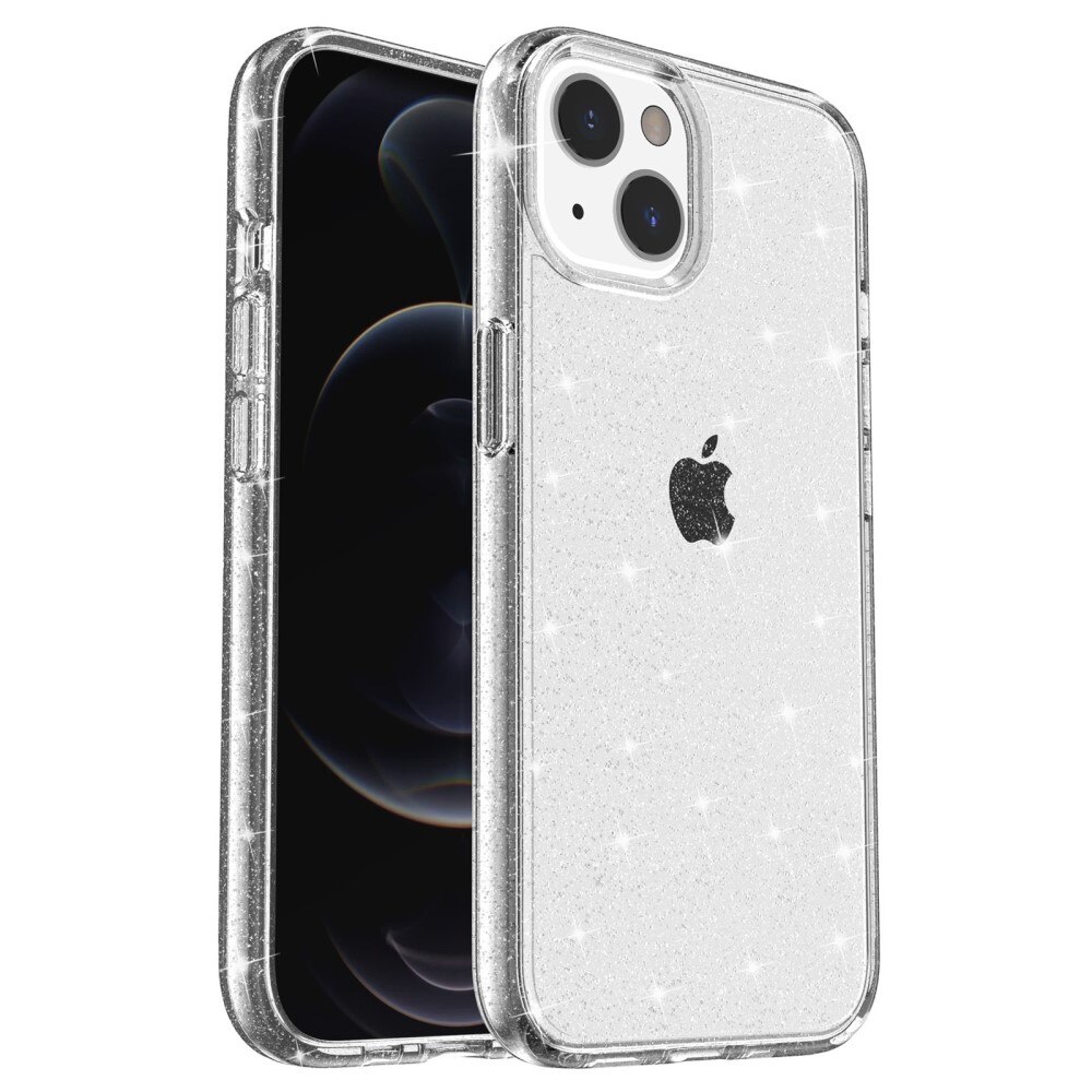 Liquid Glitter Case iPhone 15 Plus durchsichtig