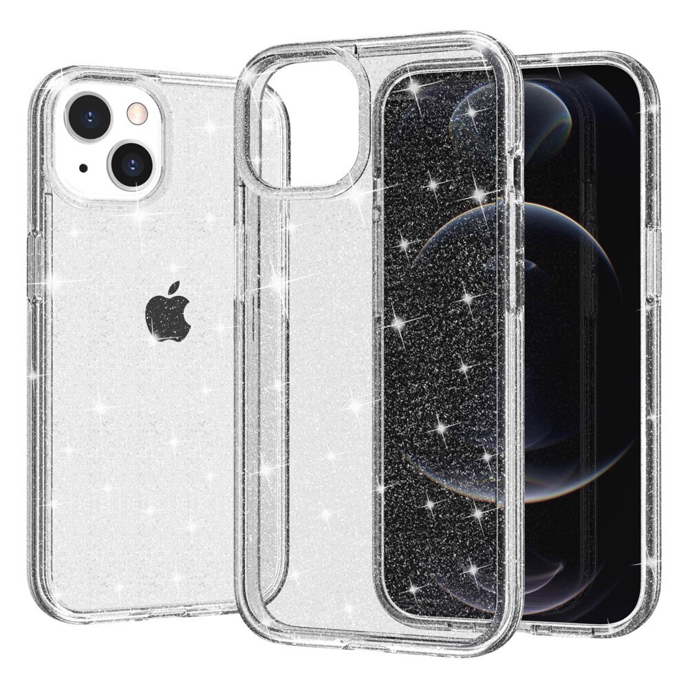 Liquid Glitter Case iPhone 15 Plus durchsichtig