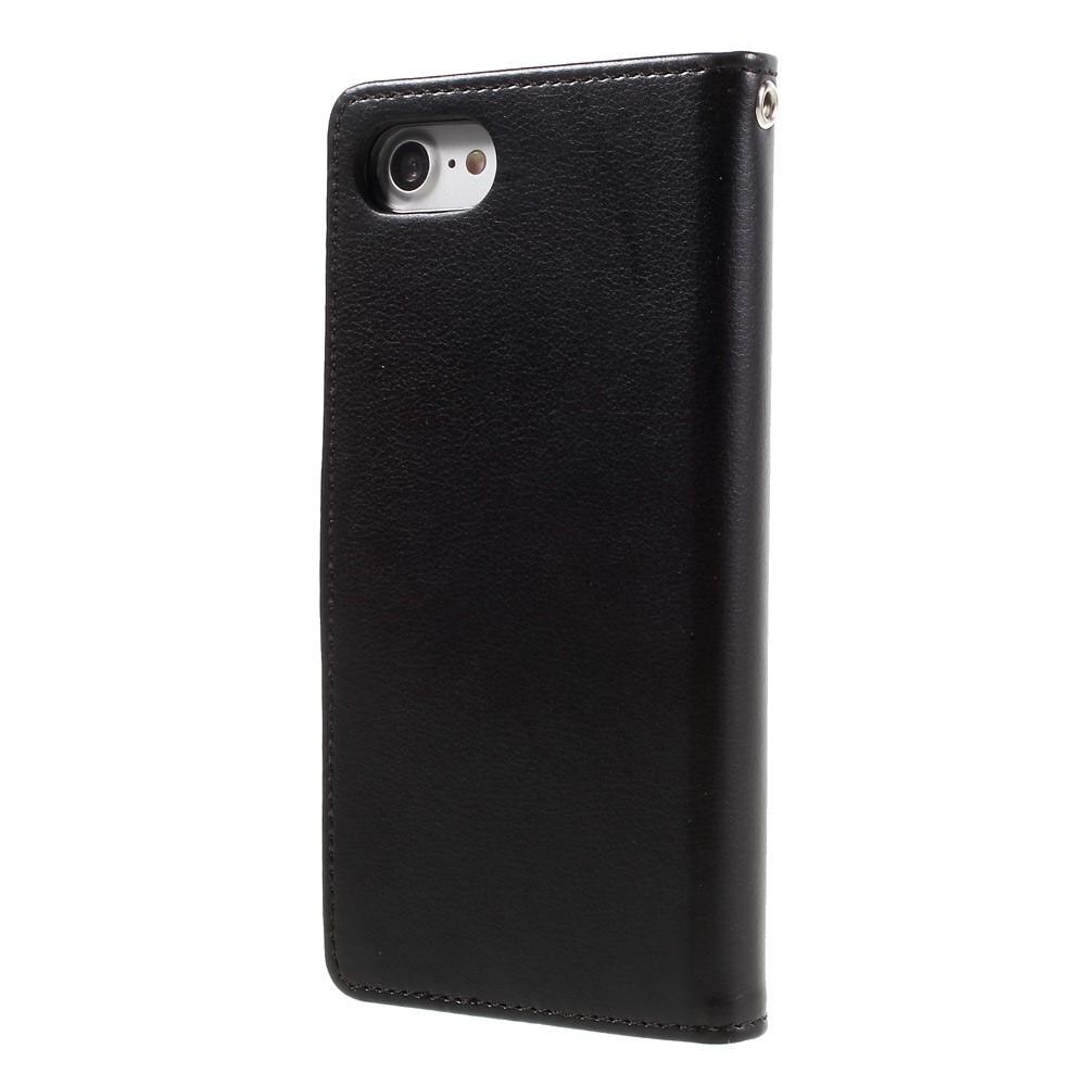 Rich Diary Case iPhone 7/8/SE Schwarz