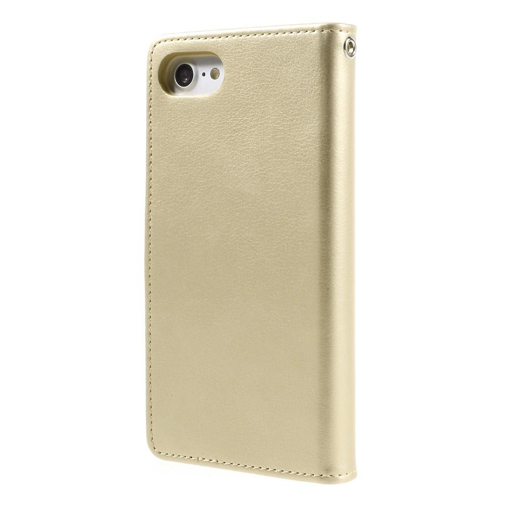 Rich Diary Case iPhone 7/8/SE Gold