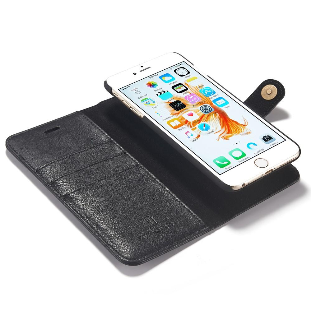 Handytasche Magnetische Apple iPhone 6 Plus/6S Plus Schwarz