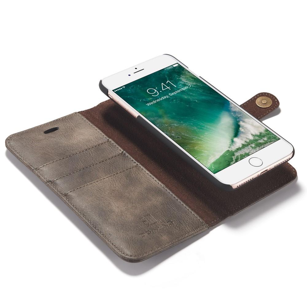 Handytasche Magnetische iPhone 7 Plus/8 Plus Brown