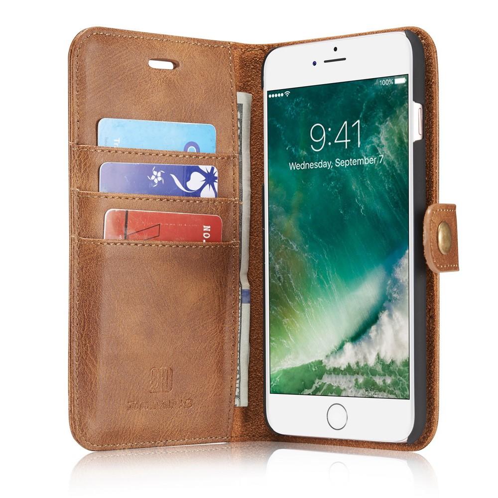 Handytasche Magnetische iPhone 7 Plus/8 Plus Cognac