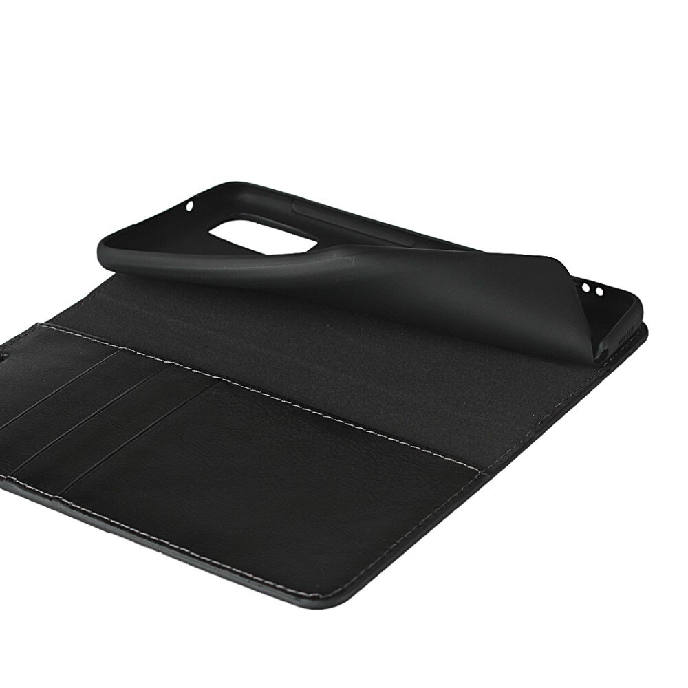 Samsung Galaxy S20 Handytasche aus Echtem Leder schwarz