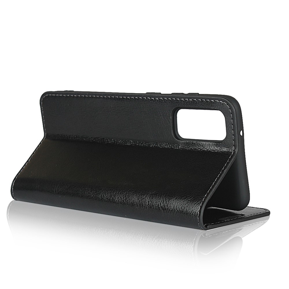 Samsung Galaxy S20 Handytasche aus Echtem Leder schwarz