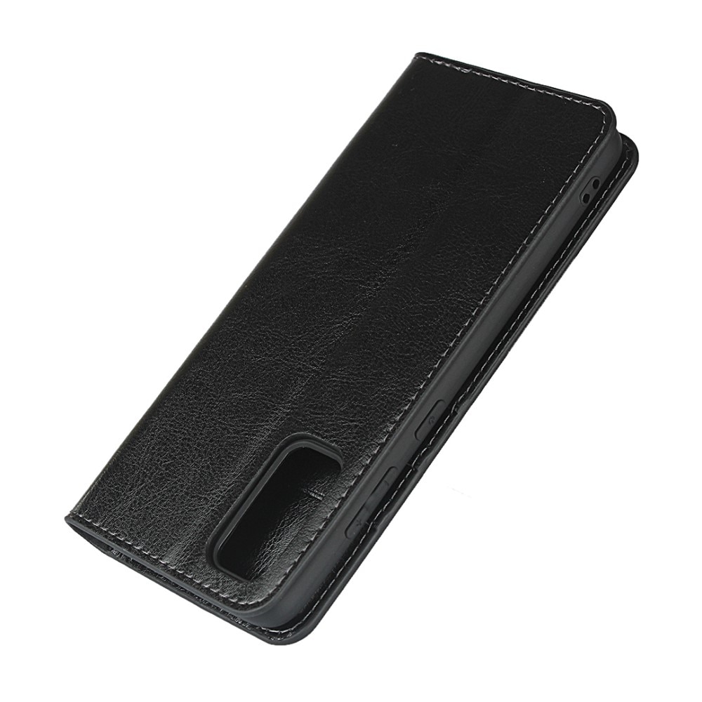 Samsung Galaxy S20 Handytasche aus Echtem Leder schwarz