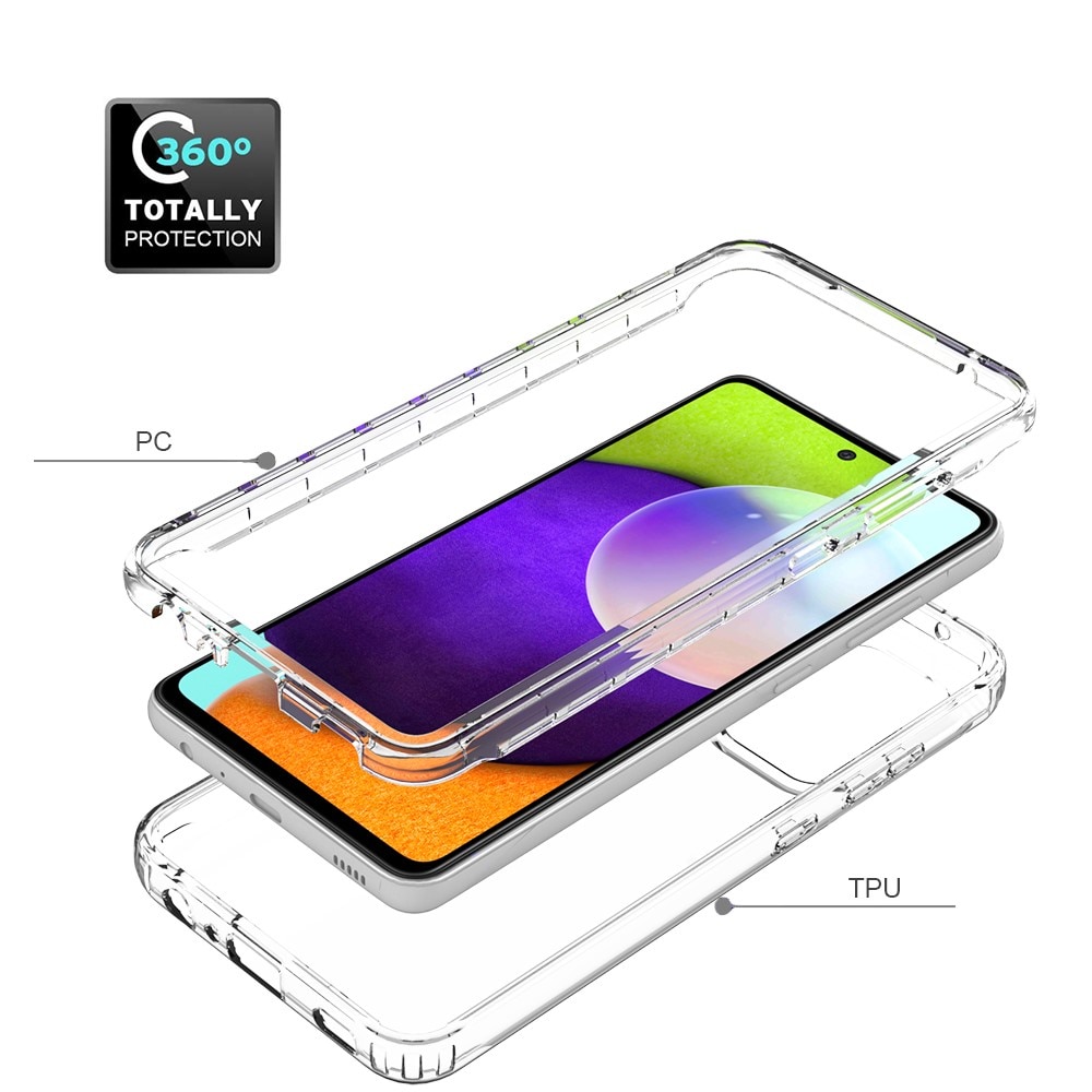 Samsung Galaxy A52/A52s Full Cover Hülle transparent