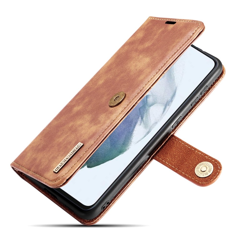 Handytasche Magnetische Samsung Galaxy S21 FE Cognac