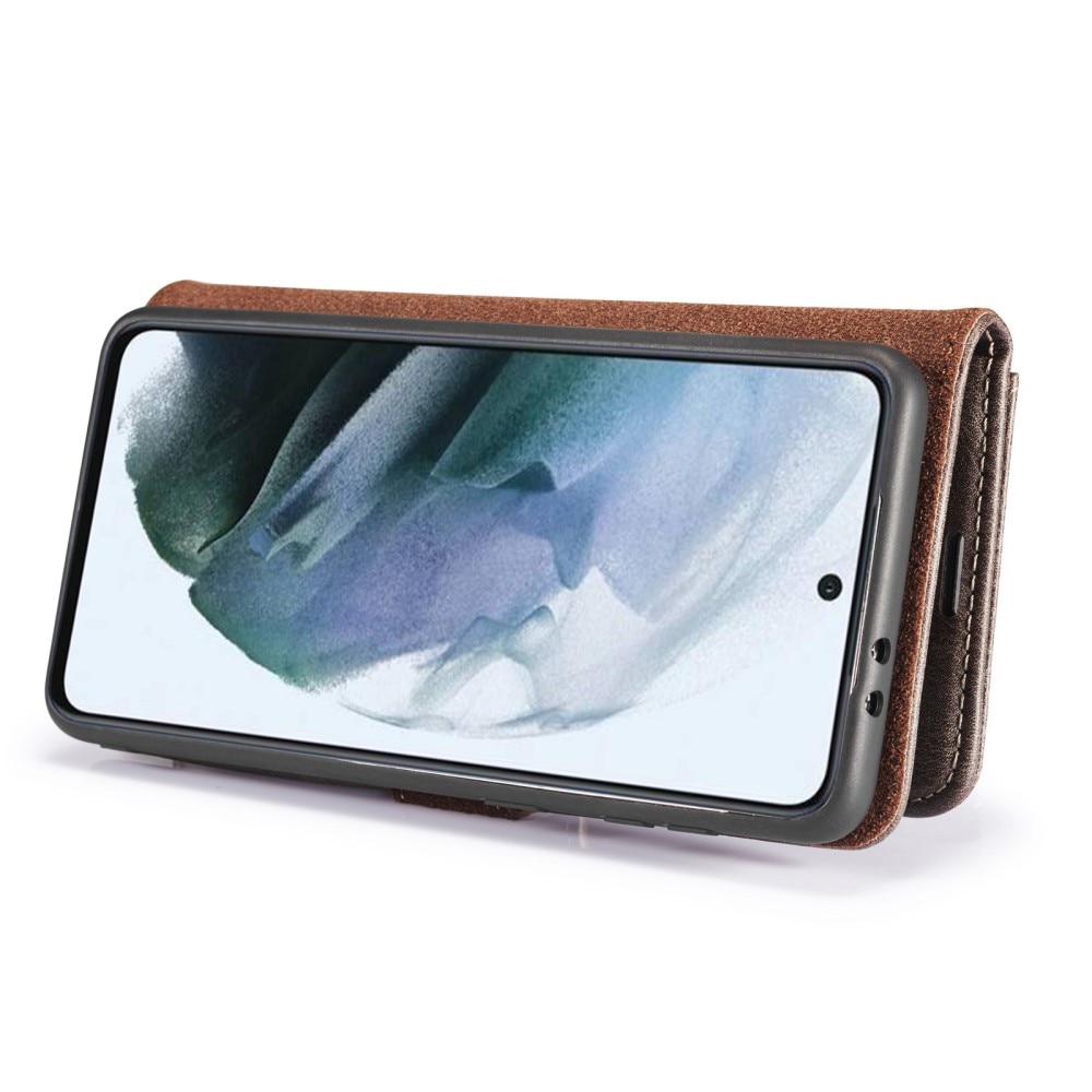 Handytasche Magnetische Samsung Galaxy S21 FE Brown