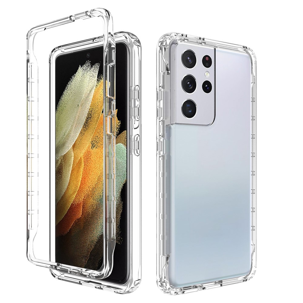 Samsung Galaxy S21 Ultra Full Cover Hülle Transparent