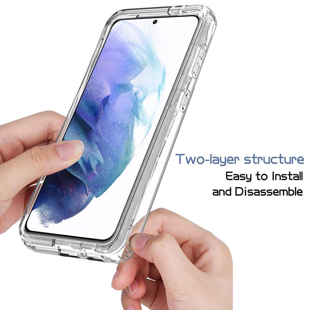 Samsung Galaxy S21 Plus Full Cover Hülle Transparent