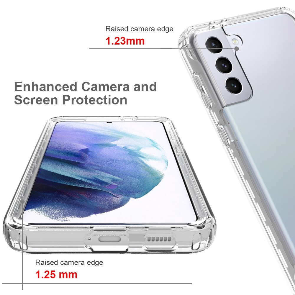 Samsung Galaxy S21 Plus Full Cover Hülle transparent