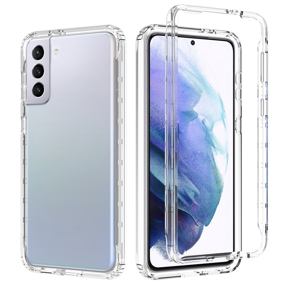 Samsung Galaxy S21 Plus Full Cover Hülle Transparent