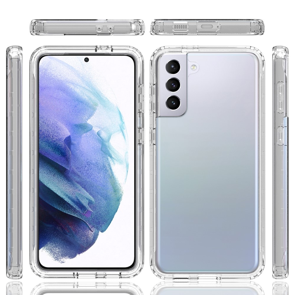 Samsung Galaxy S21 Plus Full Cover Hülle Transparent