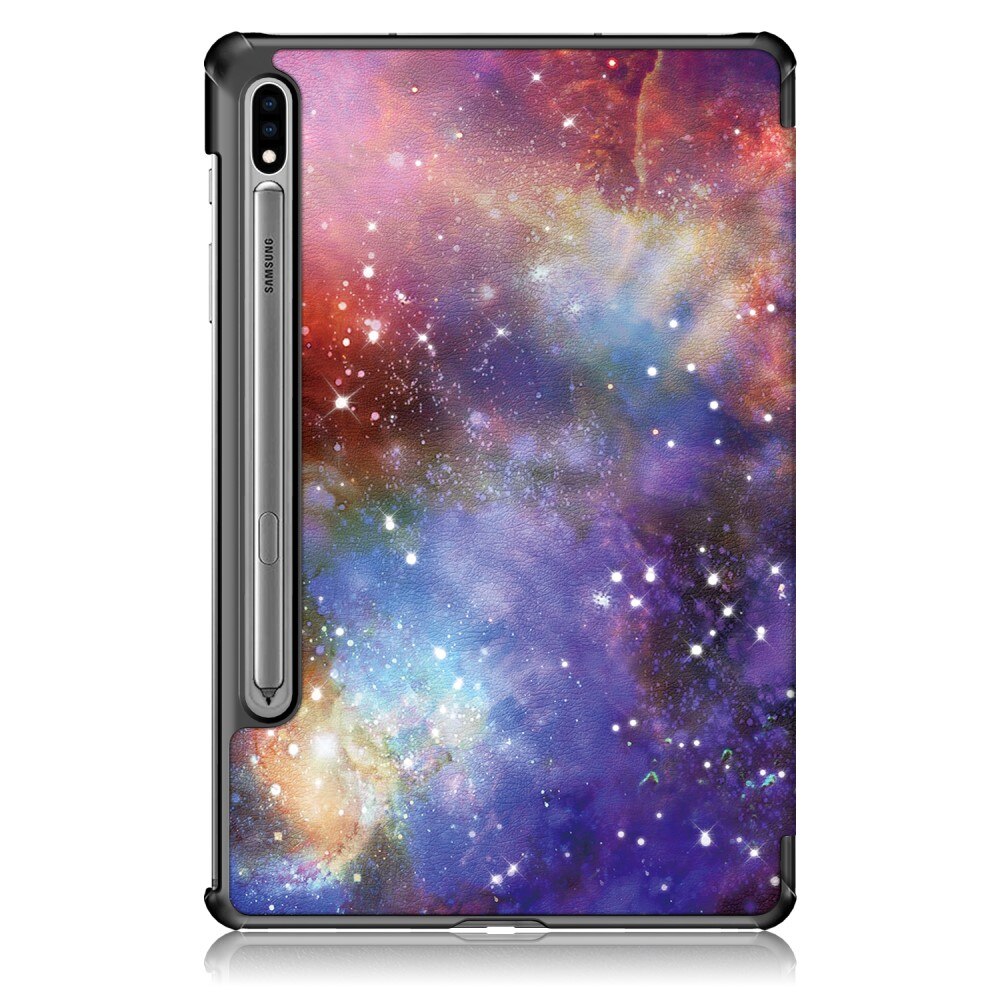 Samsung Galaxy Tab S7 FE Tri-Fold Case Schutzhülle Space