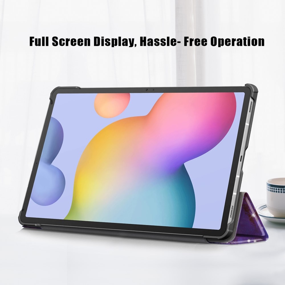 Samsung Galaxy Tab S7 FE Tri-Fold Case Schutzhülle Space