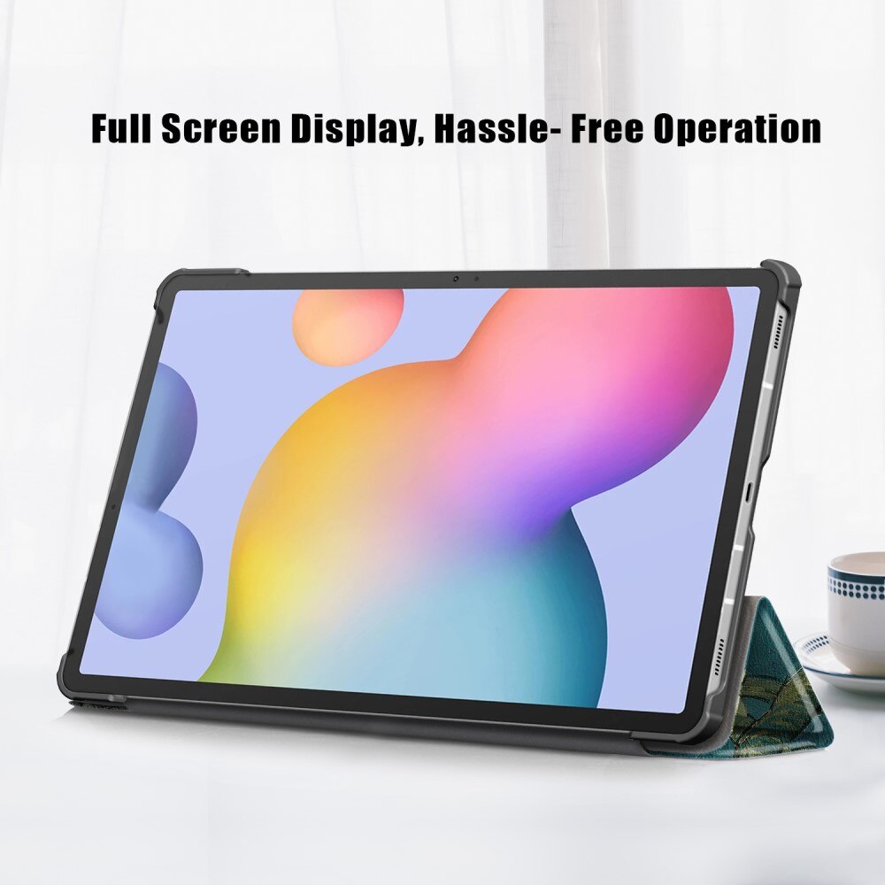 Samsung Galaxy Tab S7 FE Tri-Fold Case Schutzhülle Kirschblüten