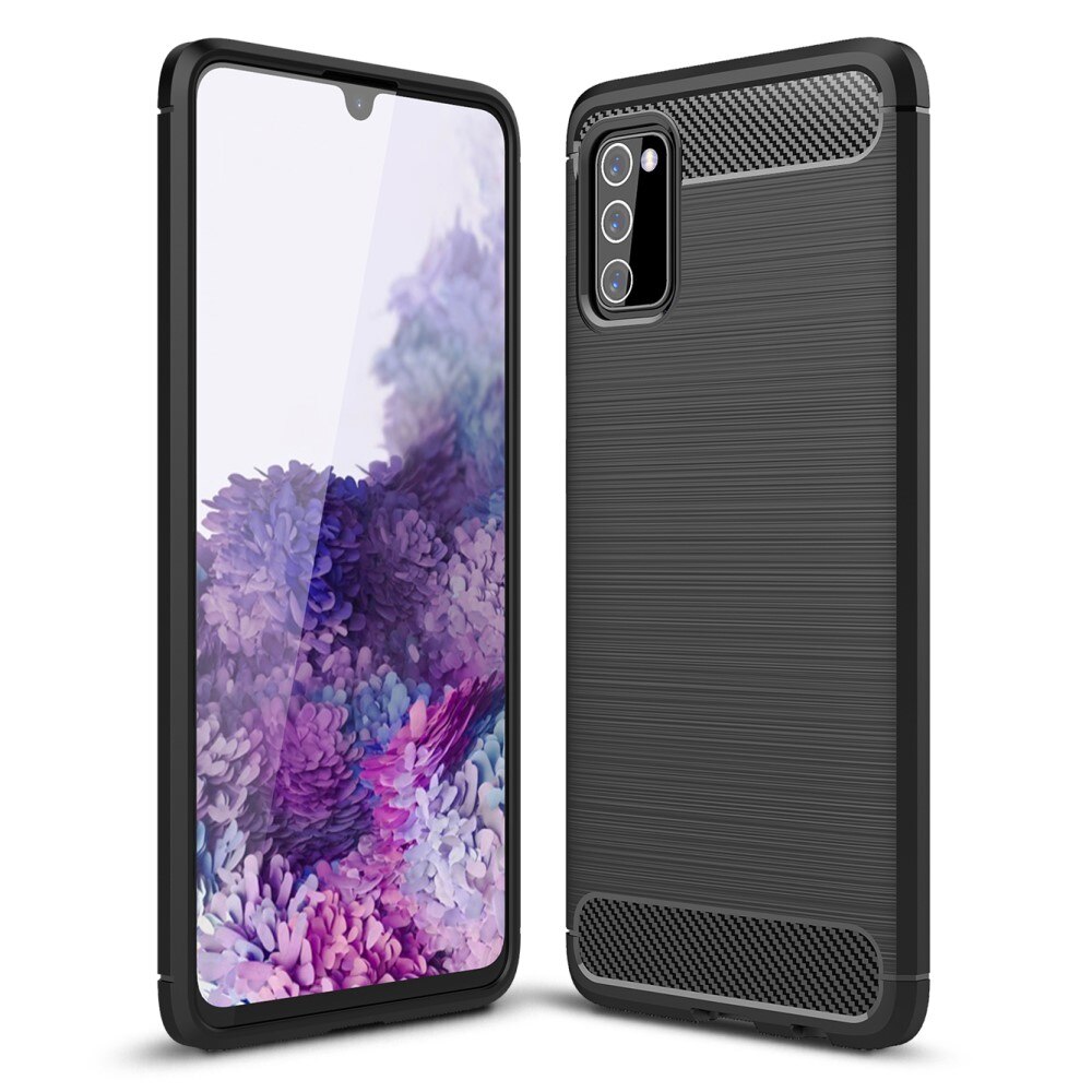 Brushed TPU Case Samsung Galaxy A03s Black