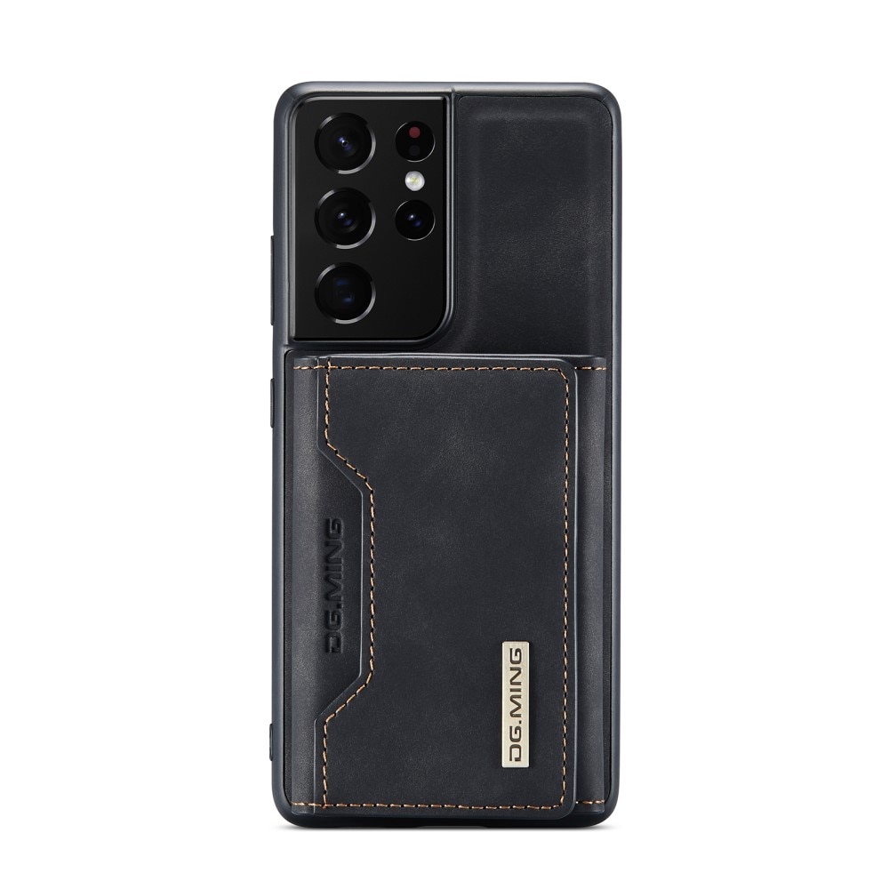 Magnetic Card Slot Case Samsung Galaxy S21 Ultra Schwarz