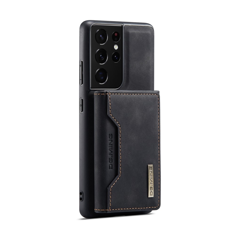 Magnetic Card Slot Case Samsung Galaxy S21 Ultra Schwarz