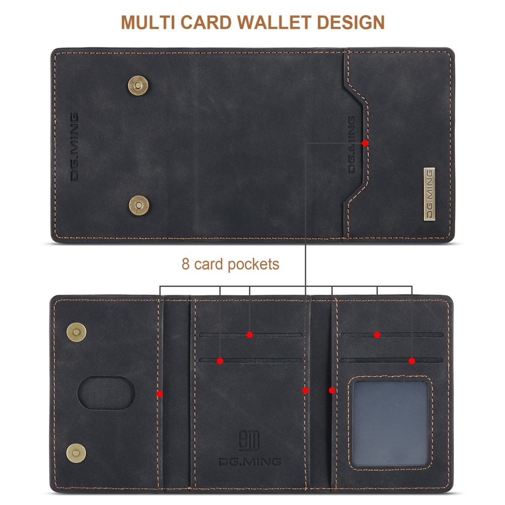 Magnetic Card Slot Case Samsung Galaxy S21 Ultra Schwarz
