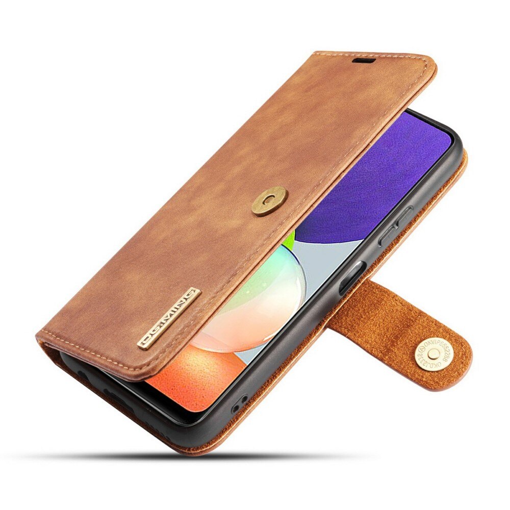 Handytasche Magnetische Samsung Galaxy A22 4G Cognac