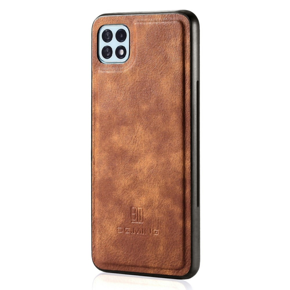 Handytasche Magnetische Samsung Galaxy A22 5G Cognac