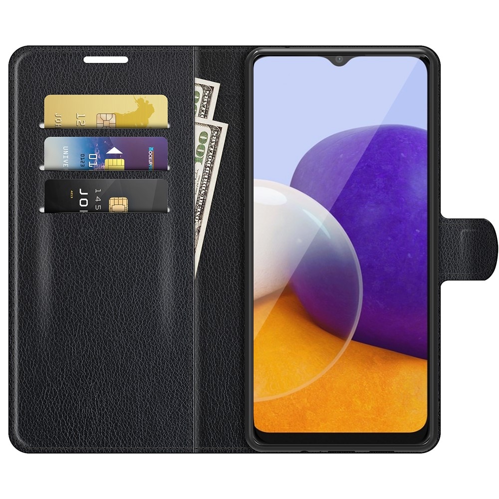 Samsung Galaxy A22 5G Handytasche Schwarz