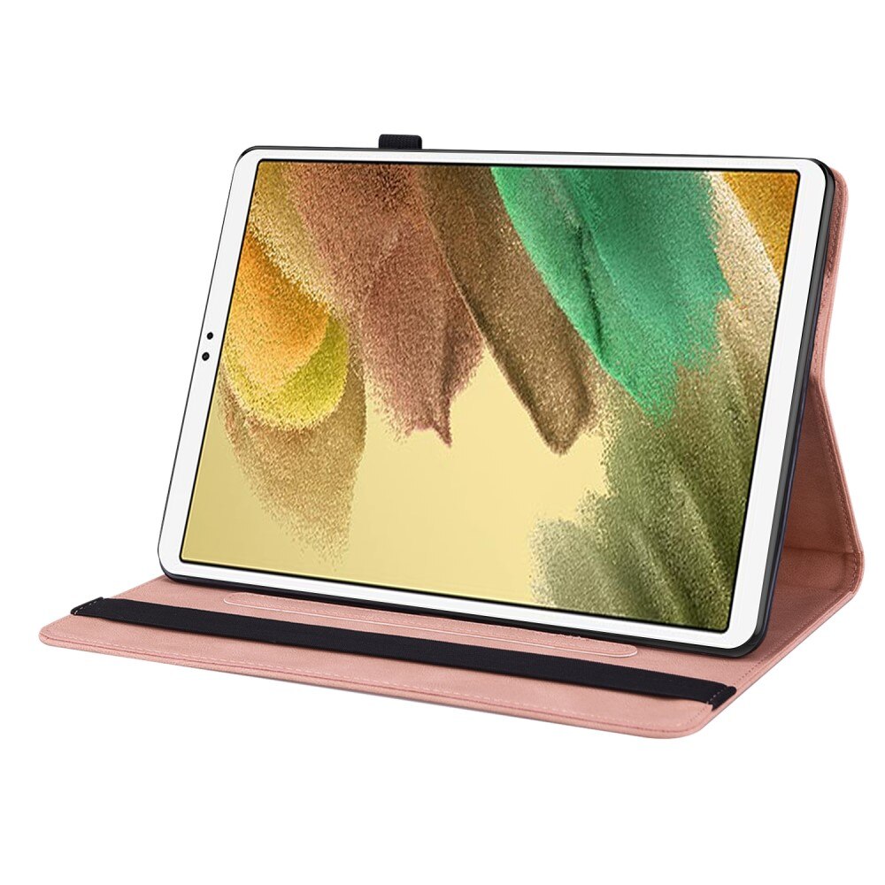 Samsung Galaxy Tab A7 Lite Handytasche Schmetterling rosa