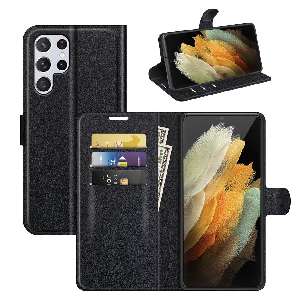 Samsung Galaxy S22 Ultra Handytasche Schwarz