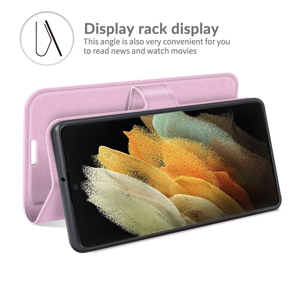 Samsung Galaxy S22 Ultra Handytasche Rosa