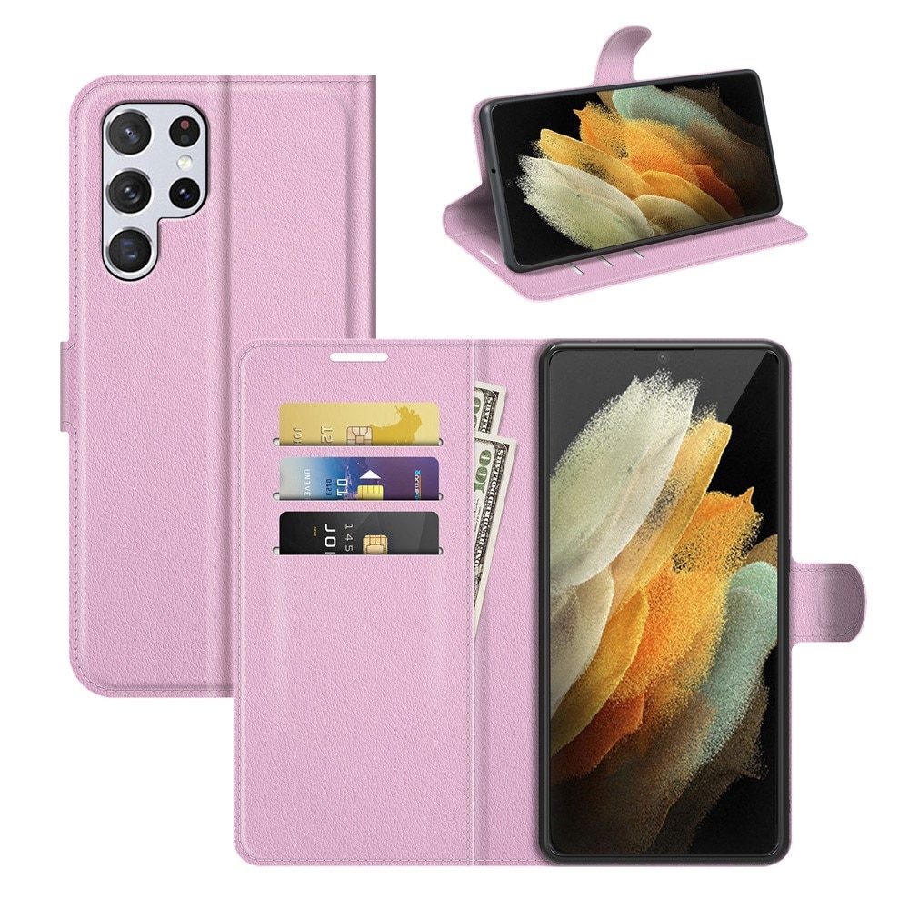 Samsung Galaxy S22 Ultra Handytasche Rosa