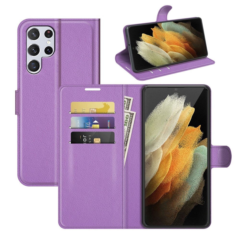 Samsung Galaxy S22 Ultra Handytasche Lila