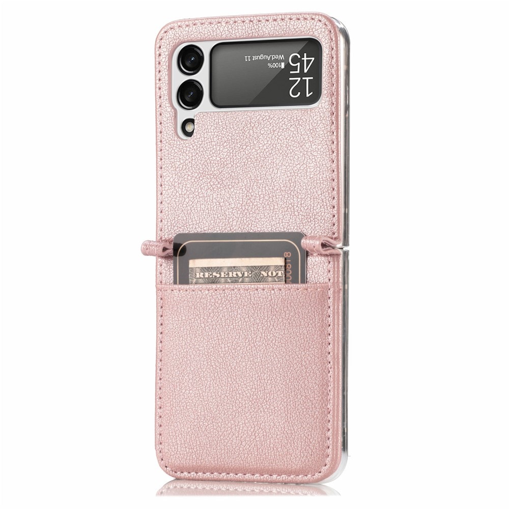 Slim Card Wallet Samsung Galaxy Z Flip 3 Rosa