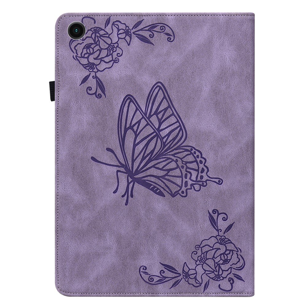 Samsung Galaxy Tab A8 10.5 Handytasche Schmetterling Lila