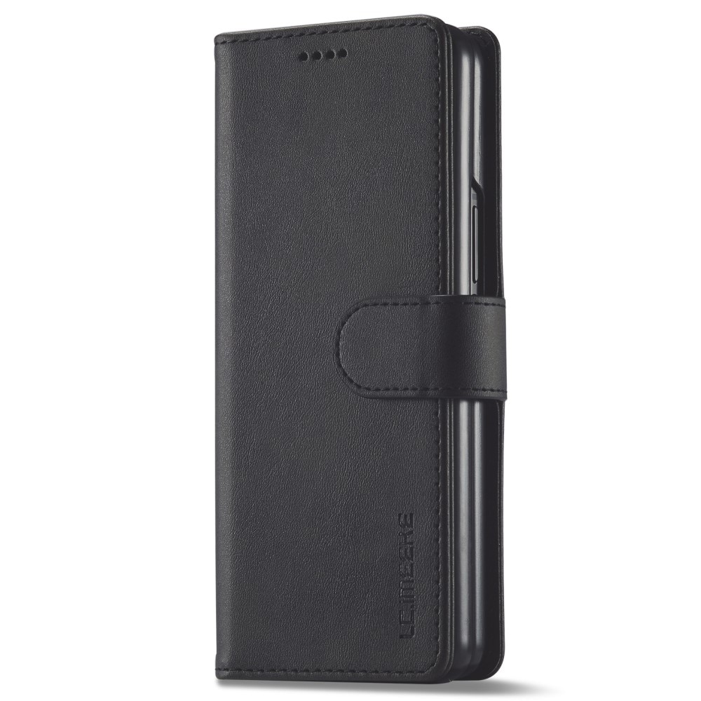 Portemonnaie-Hülle Samsung Galaxy Z Fold 3 Schwarz