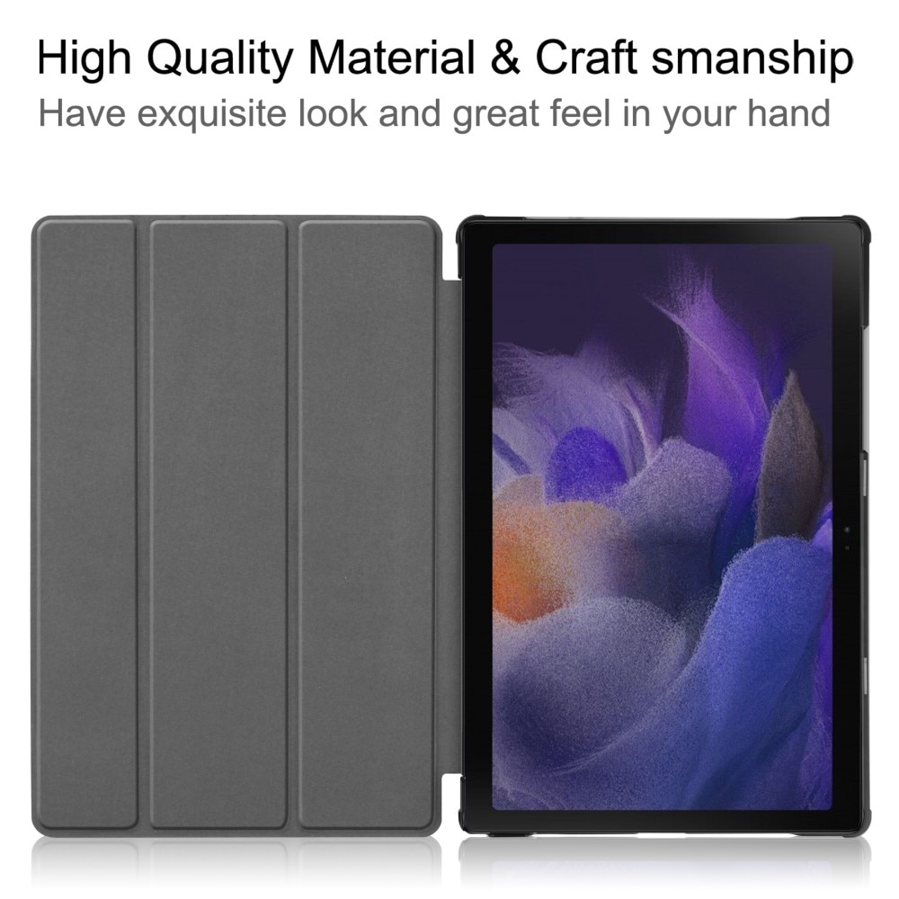 Samsung Galaxy Tab A8 10.5 Tri-Fold Case Schutzhülle Schwarz