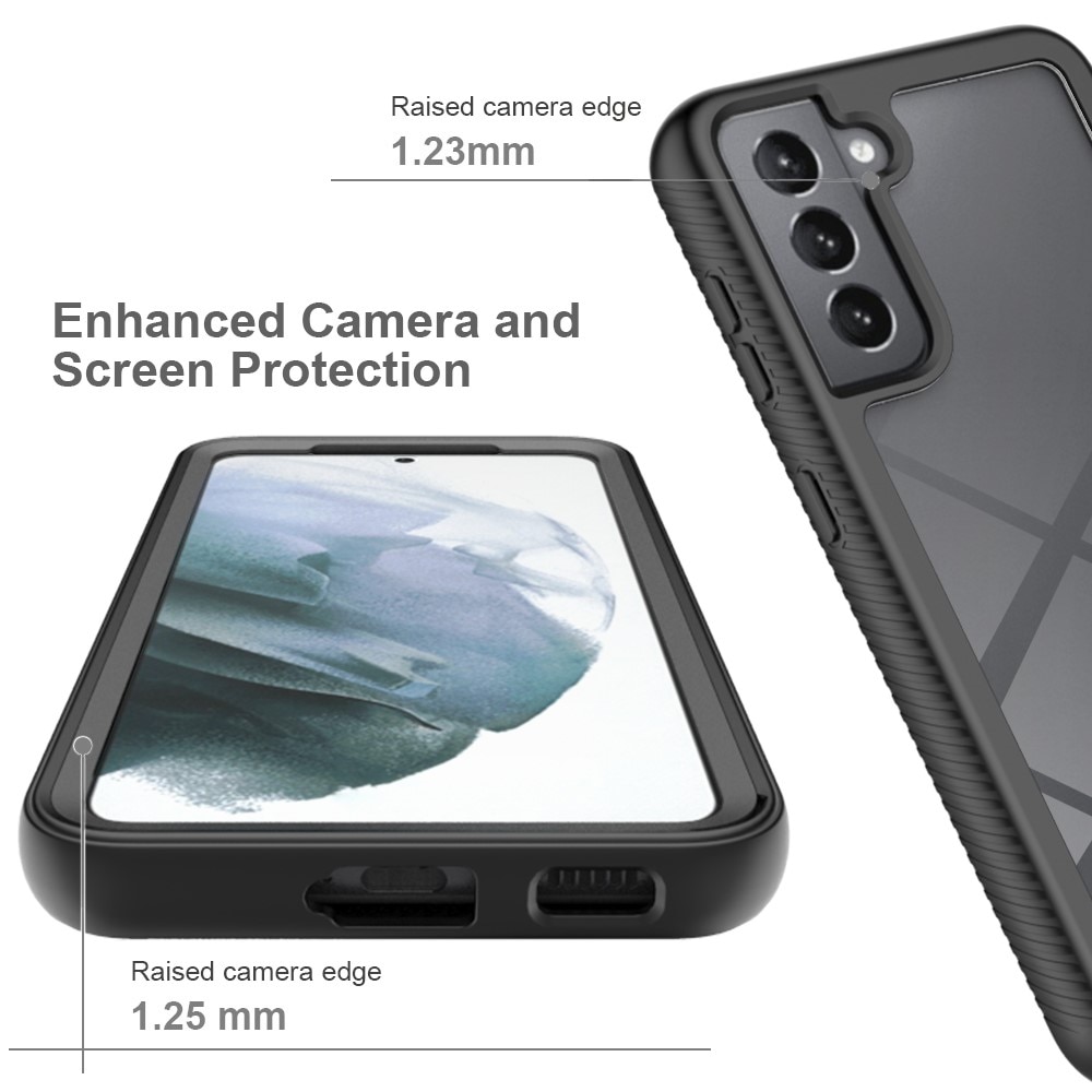 Samsung Galaxy S21 FE Full Protection Case schwarz