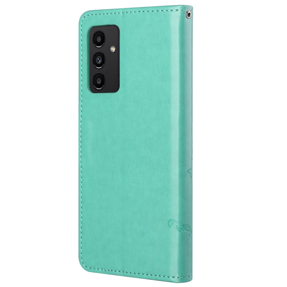 Samsung Galaxy A13 Handyhülle mit Schmetterlingsmuster, Grün