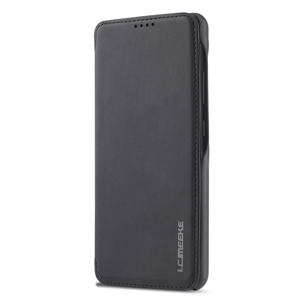 Slim Portemonnaie-Hülle Samsung Galaxy A53 Schwarz