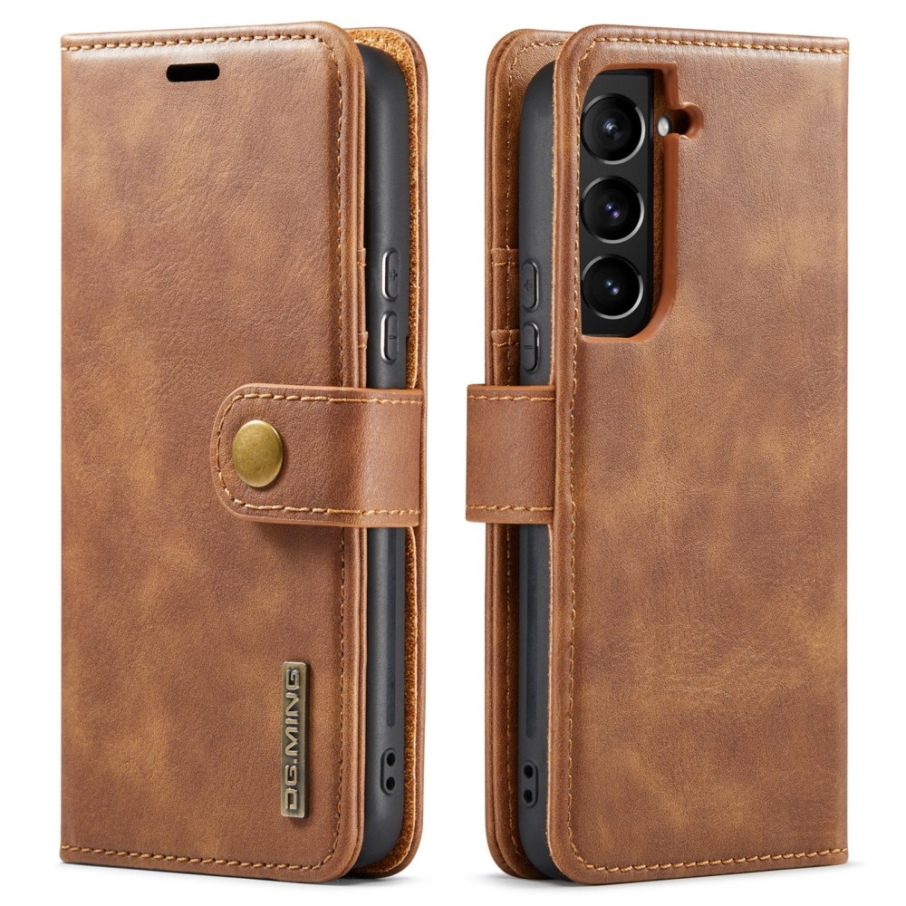 Handytasche Magnetische Samsung Galaxy S22 Plus Cognac