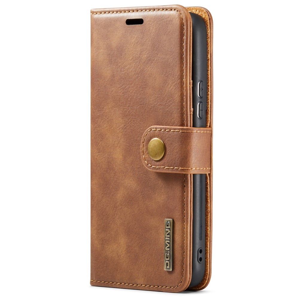 Handytasche Magnetische Samsung Galaxy S22 Plus Cognac