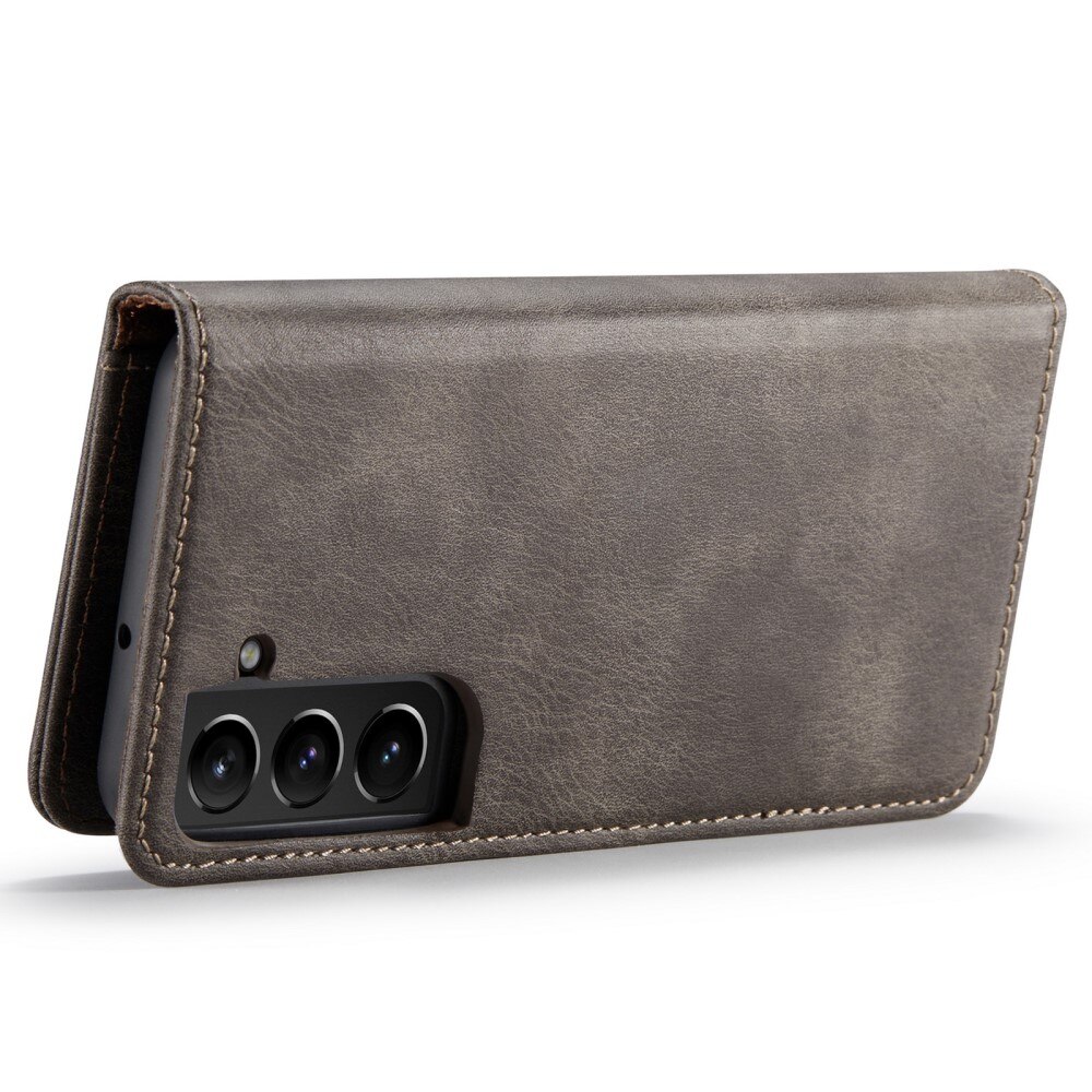 Handytasche Magnetische Samsung Galaxy S22 Plus Braun