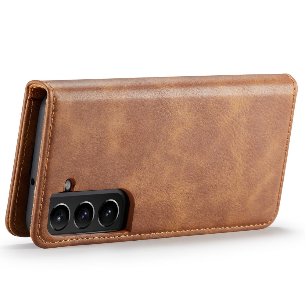 Handytasche Magnetische Samsung Galaxy S22 Cognac