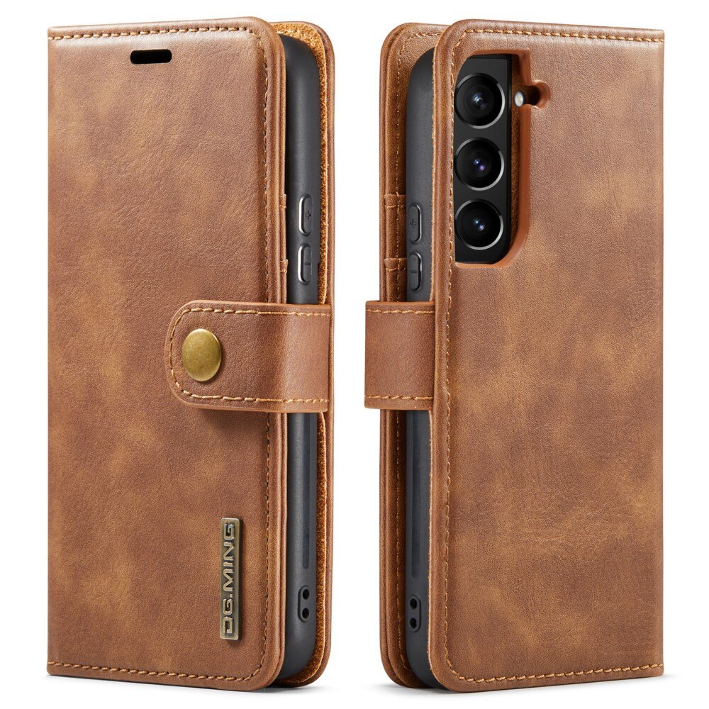 Handytasche Magnetische Samsung Galaxy S22 Cognac