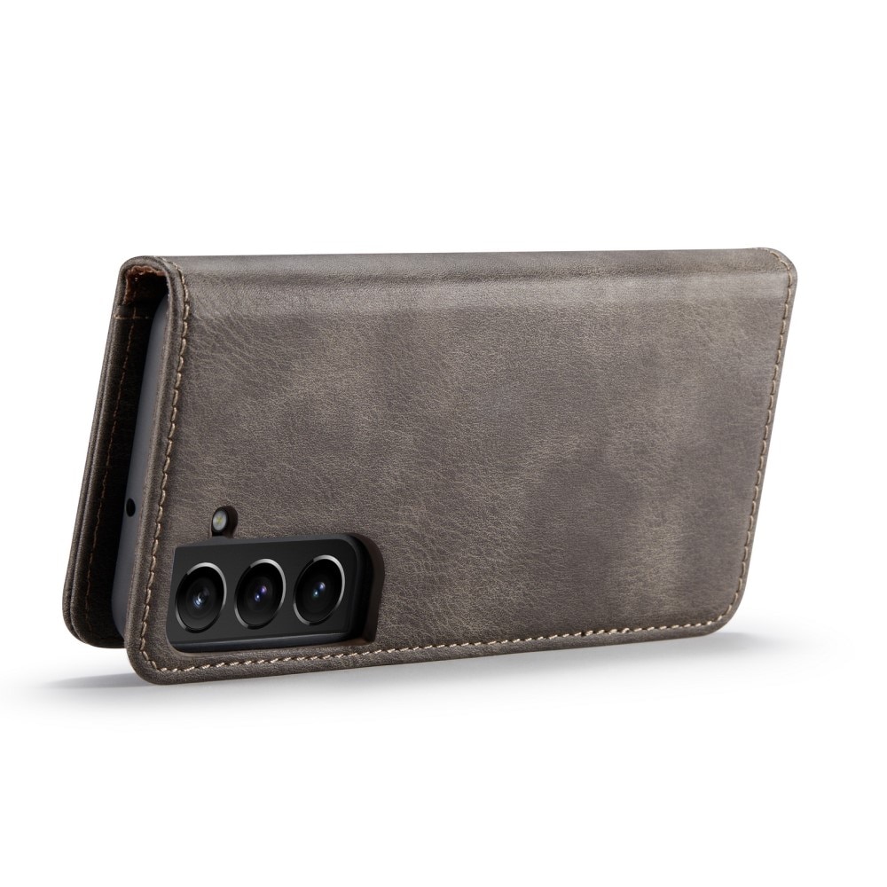 Handytasche Magnetische Samsung Galaxy S22 Brown